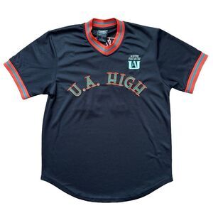 My Hero Academia UA High Bakugo Baseball Jersey Shirt Hot Topic Mens Size XS